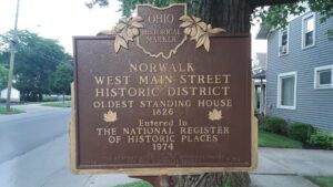 1-39 Norwalk West Main Street Historic District western boundary 00