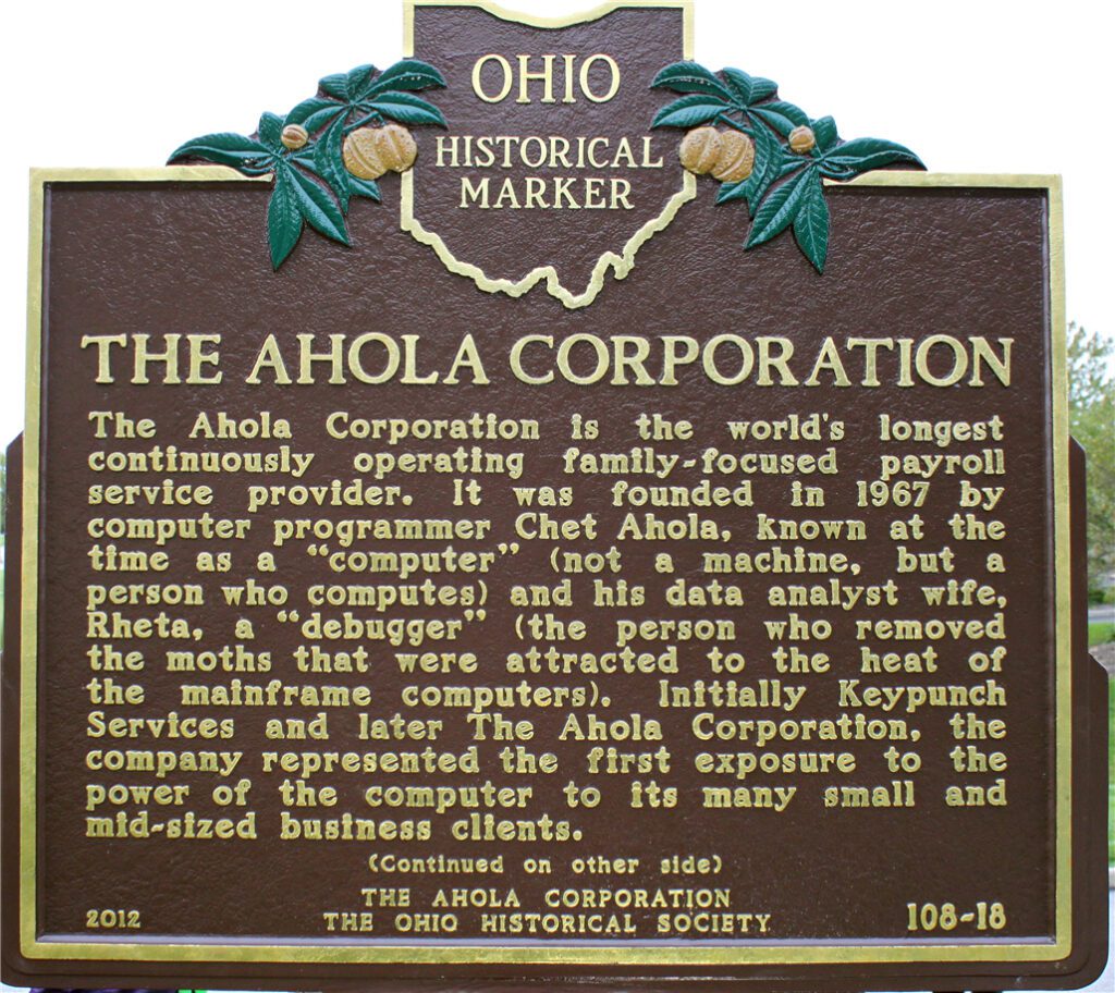 108-18 The Ahola Corporation 00