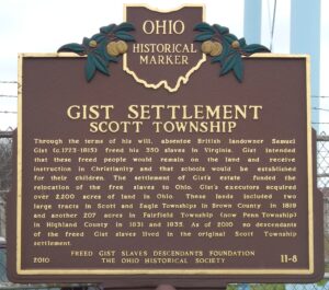 11-8 Gist Settlement Scott Township  Original Lot Owners in Scott Township Settlement 04