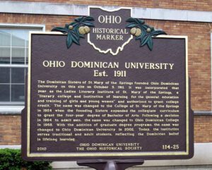 114-25 Ohio Dominican University Est 1911  Early Sister-Foundresses of Ohio Dominican University 00