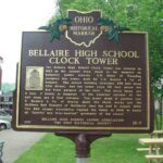 16-7 Bellaire High School Clock Tower  Central School Clock Tower and Bell 01