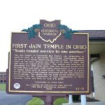 19-9 First Jain Temple in Ohio - Souls render service to one another  History of Jainism in Ohio - Ahimsa Parmodharma-Non injury to all living beings 01