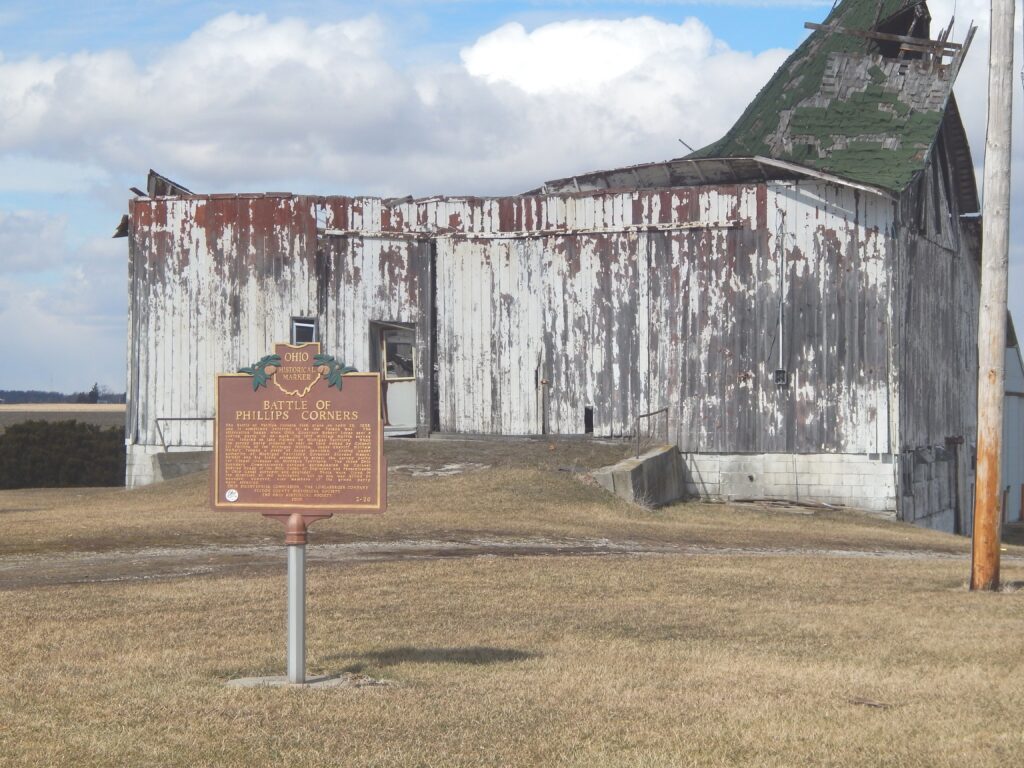 2-26 The Ohio Michigan Boundary War  Battle of Phillips Corners 00