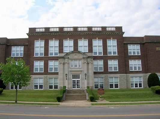 Old High School in Blaine, Lawrence County
