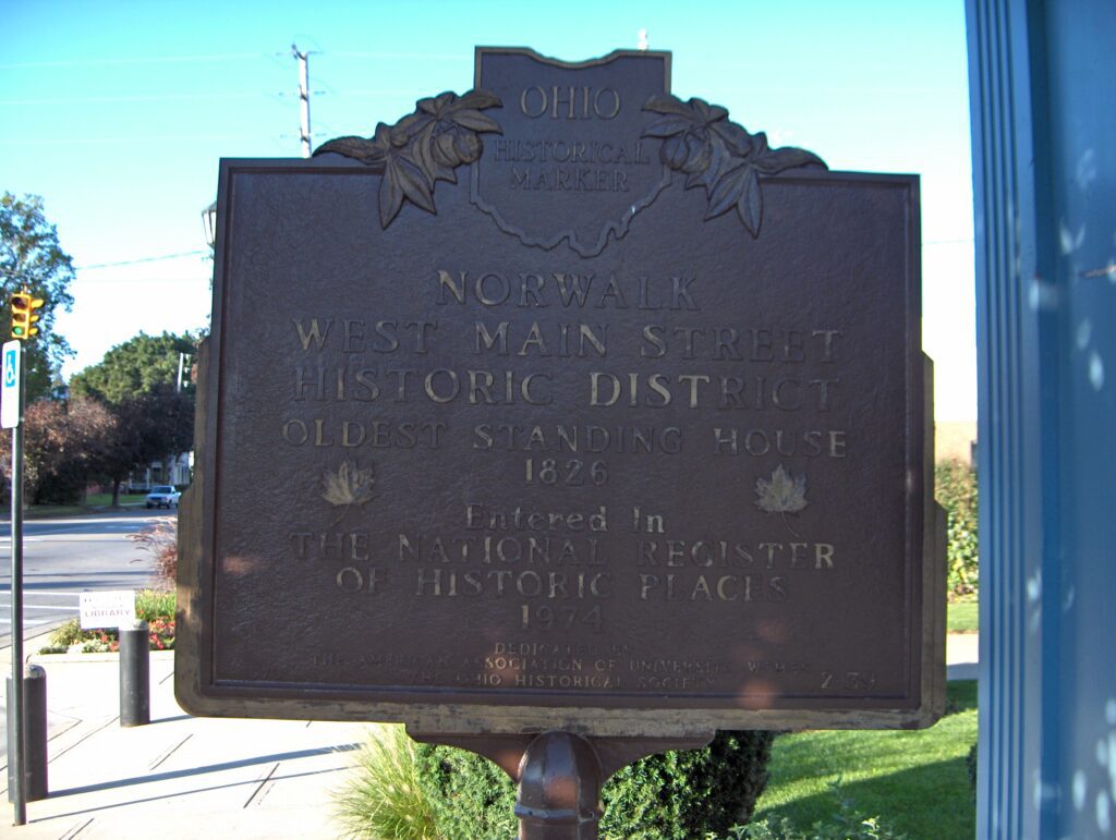 2-39 Norwalk West Main Street Historic District eastern boundary 00