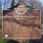 20-22 Birthplace of Thomas A Edison 1847-1931 09
