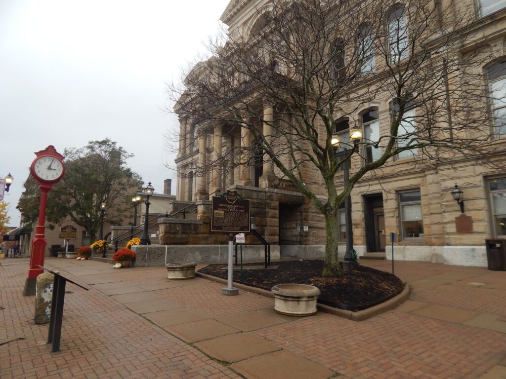 20-7 Groundbreaking Site of the National Road in Ohio Belmont County 00