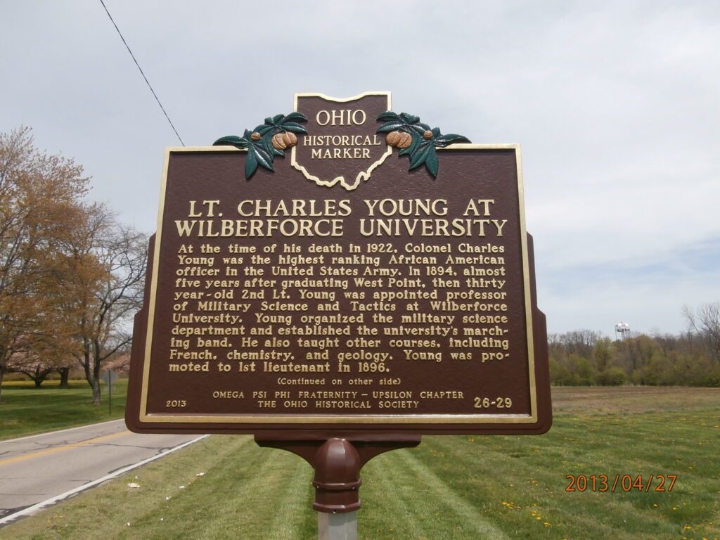 26-29 Lt Charles Young At Wilberforce University 00