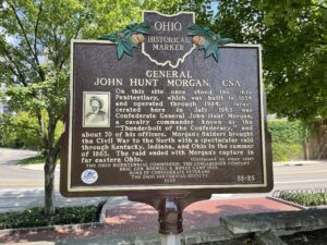 33-25 General John Hunt Morgan CSA  Morgans Escape 01