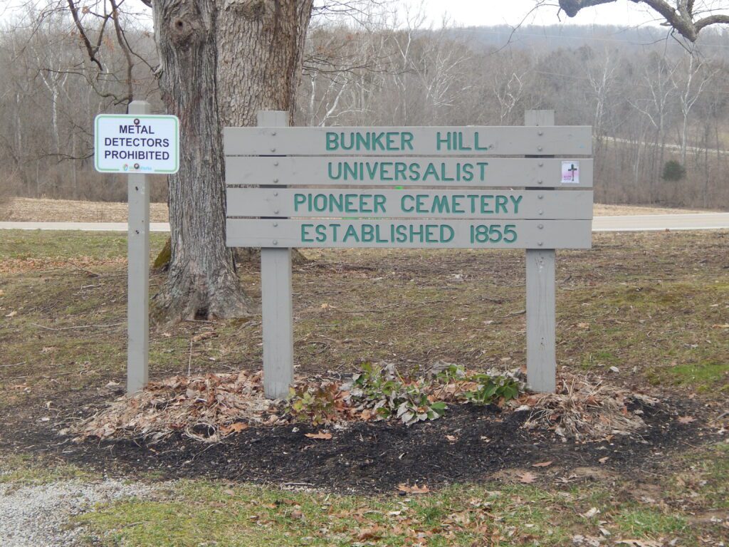 33-9 Bunker Hill Universalist Church  Bunker Hill Cemetery 00