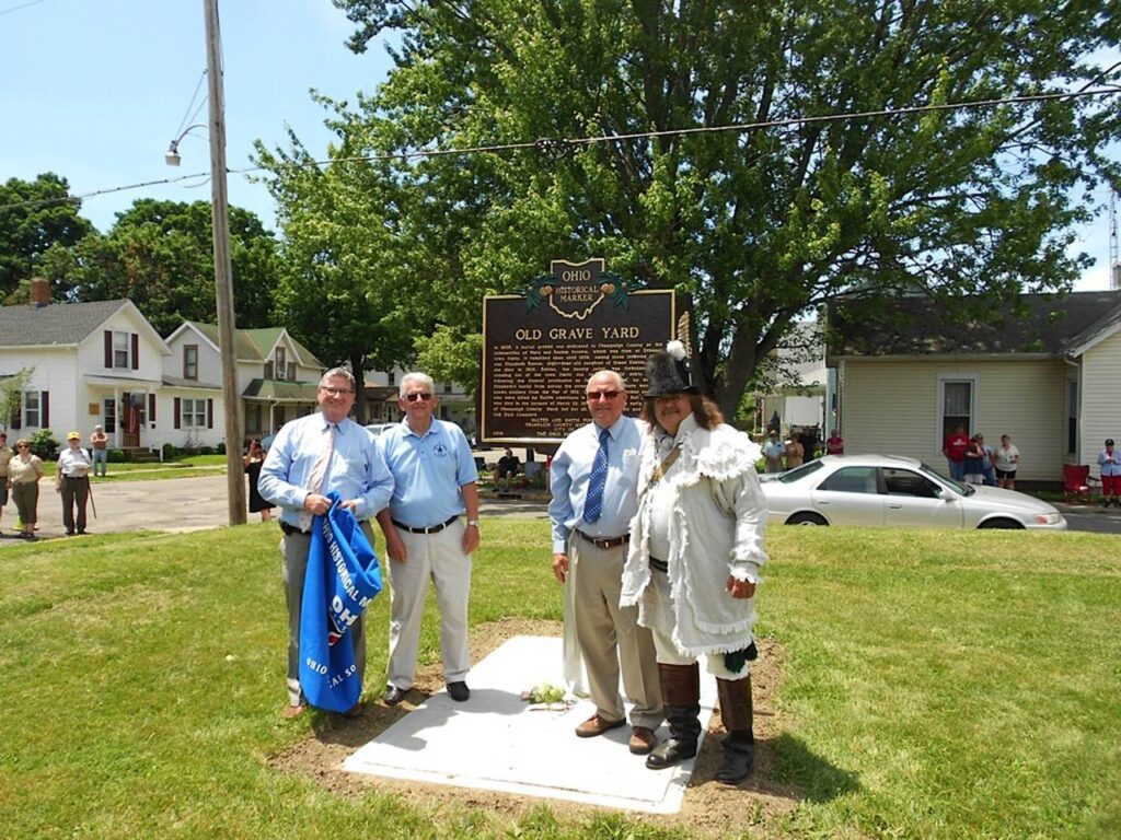 34-11 Old Grave Yard  War Council of 1812 00