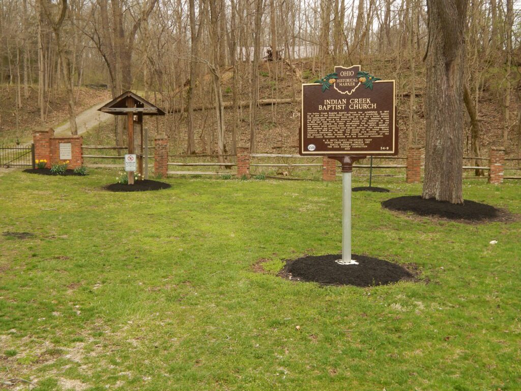 34-9 Indian Creek Baptist Church  Indian Creek Pioneer Burial Ground 00