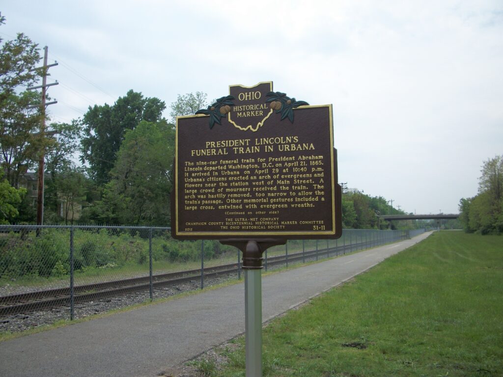 35-11 President Lincolns Funeral Train in Urbana 00