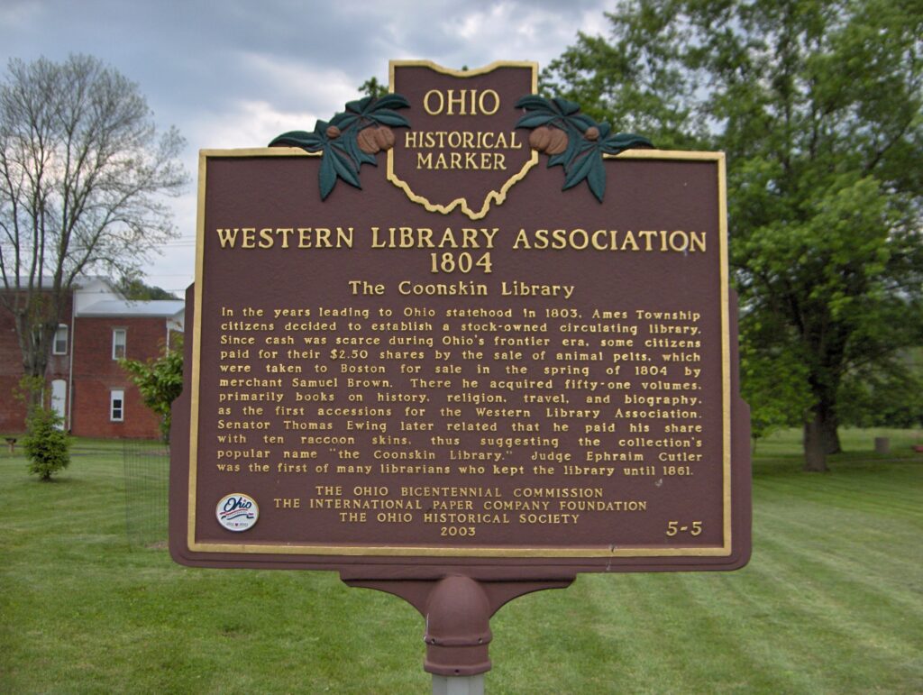 5-5 Western Library Association 1804 The Coonskin Library 00