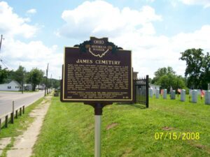 6-40 James Cemetery  Major John James 00