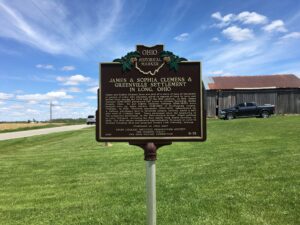8-19 James  Sophia Clemens  Greenville Settlement in Long Ohio 00