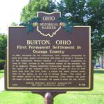 9-28 Burton Ohio-First Permanent Settlement in Geauga County  The Village Green 02