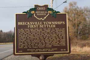 92-18 Brecksville Townships First Settler 00