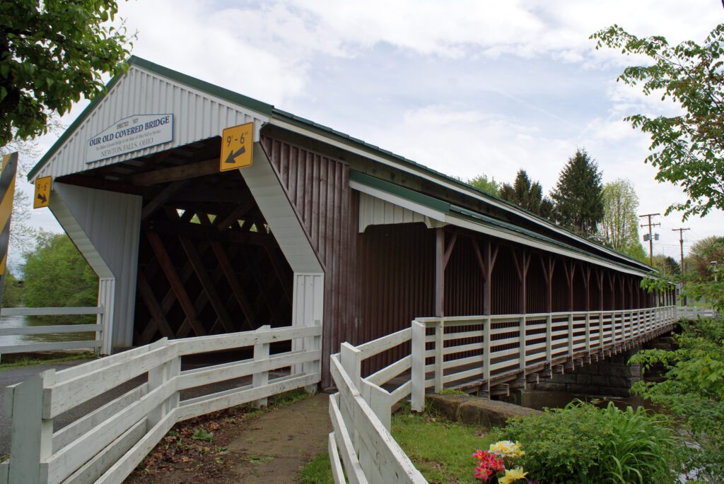 11-78 Newton Falls Covered Bridge 00