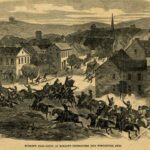 12-53 Morgans Raid Route - Pursuers converge on Pomeroy  Meigs County Courthouse 00