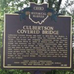14-80 Culbertson Covered Bridge  Reuben L Partridge 1823-1900 Bridge Builder 00