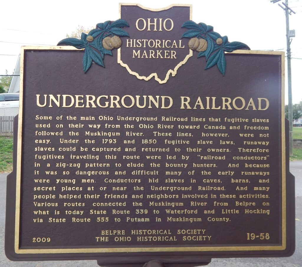 19-58 Underground Railroad  Underground Railroad in Morgan County 00