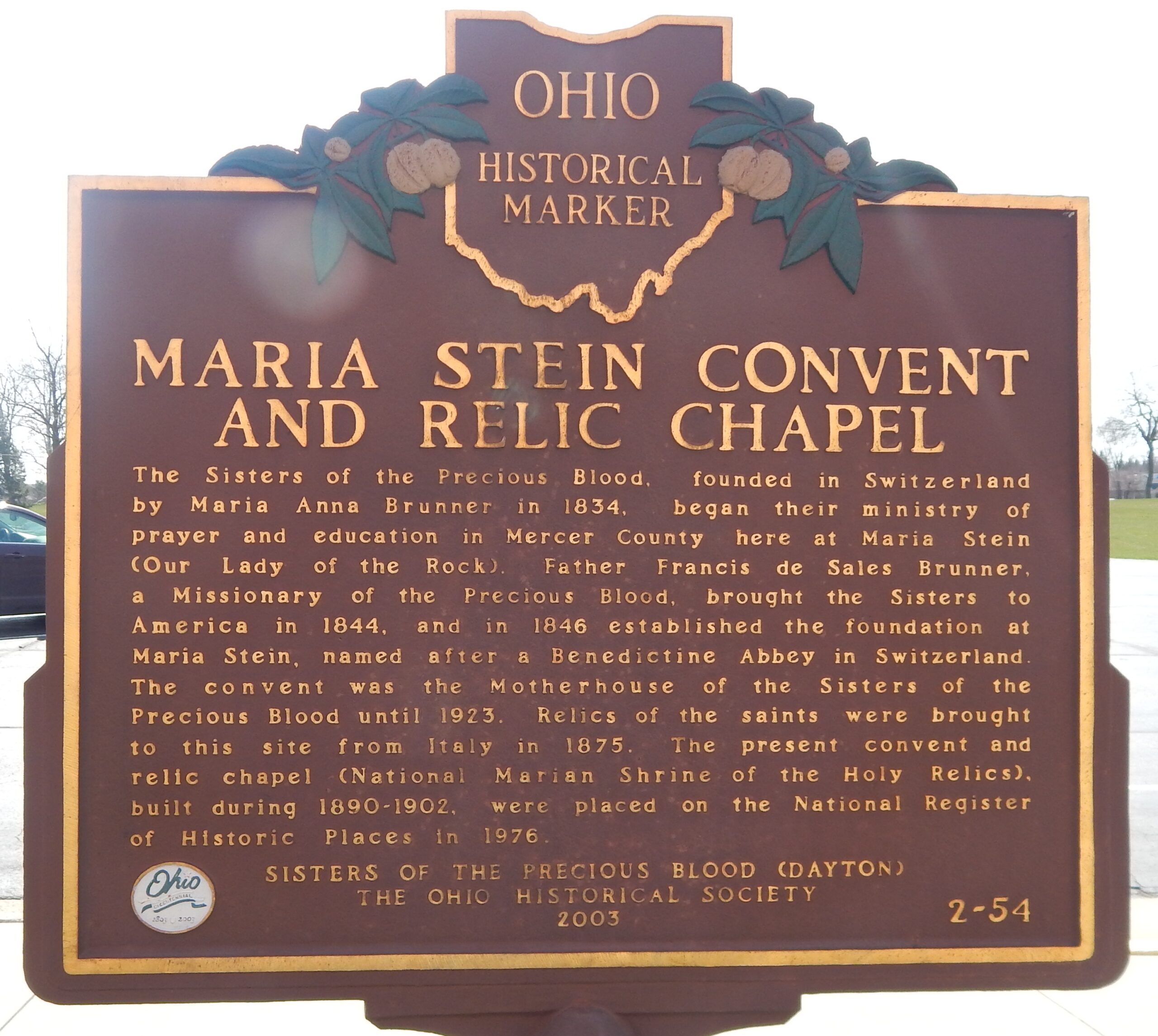 2 54 Maria Stein Convent And Relic Chapel Remarkable Ohio 3482