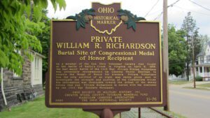21-76 Private William R Richardson Burial Site of Congressional Medal of Honor Recipient 06