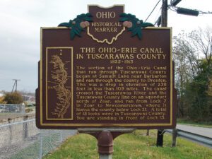 5-79 The Ohio-Erie Canal 1825-1913  The Ohio-Erie Canal In Tuscarawas County 1825-1913 00