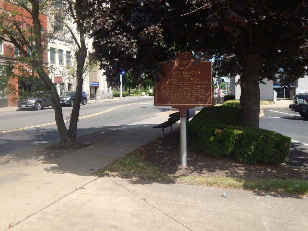 6-78 James Heaton 1770-1856 Founder of Niles 00