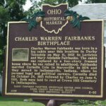 6-80 Charles Warren Fairbanks Birthplace  Vice President Charles Warren Fairbanks 00