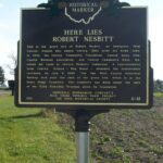 6-81 Here Lies Robert Nesbitt  The Western Terminus of the Lincoln Highway in Ohio 00
