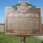 6-81 Here Lies Robert Nesbitt  The Western Terminus of the Lincoln Highway in Ohio 01