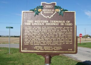 6-81 Here Lies Robert Nesbitt  The Western Terminus of the Lincoln Highway in Ohio 01