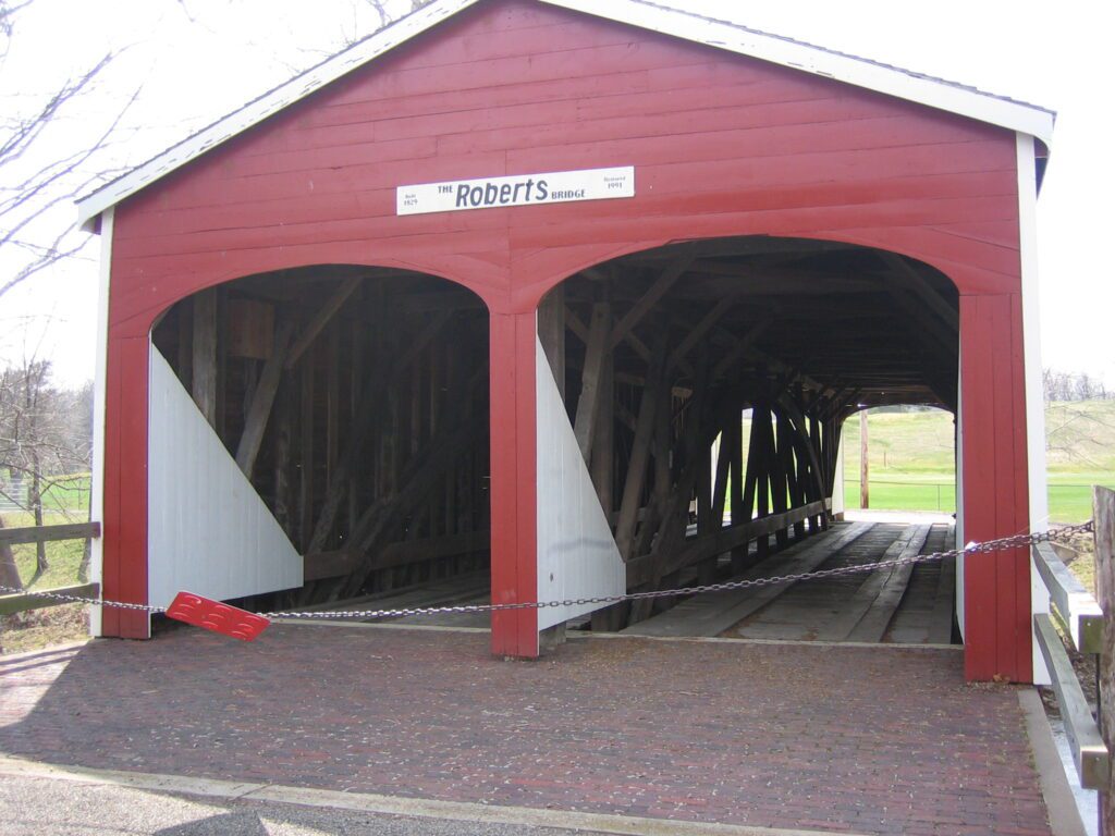 68-1 Roberts Bridge  Timber Covered Bridges 00