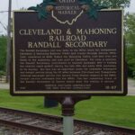 18-67 Cleveland  Mahoning Railroad-Randall Secondary  Aurora Train Station 00